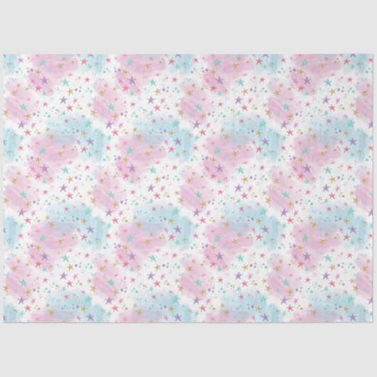 Snoep en suikerpatroon tissuepapier (Voorkant)