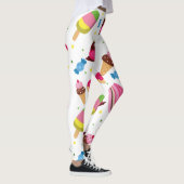 Snoep en zoet gekleurd patroon leggings (Rechts)
