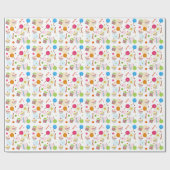 Snoep- en zoetstofthema Verpakkingspapier Cadeaupapier (Vlak)