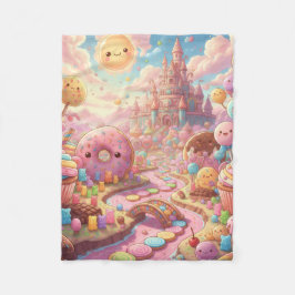 snoep fleece deken