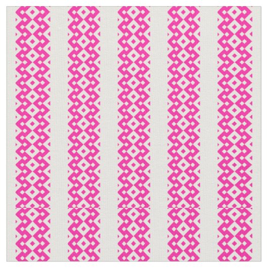 Snoep Floss Roze Wit Patroon Stripe Fabric Stof (Close Up)