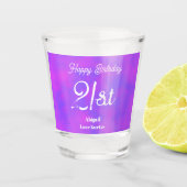 Snoep Frost 21st Shot Glass Shot Glas (Voorkant)