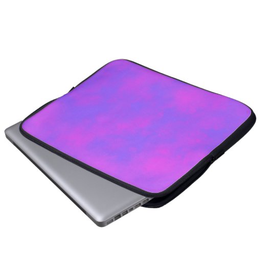 Snoep Frost Cloud Effect Laptop Sleeve (Voorkant onderkant)