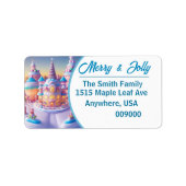 Snoep Galaxy - Retour-adreslabel Etiket (Voorkant)