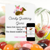 Snoep gaming roze Baby shower Poster