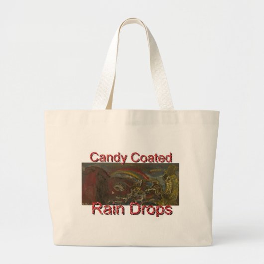 Snoep Gecoat Grote Tote Bag (Voorkant)