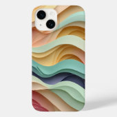 Snoep gekleurde avy strepen Case-Mate iPhone case (Achterkant)