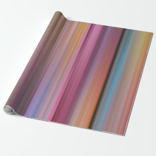 Snoep gekleurde motion blur ontworpen inpakpapier