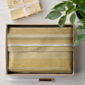Snoep gele strepen tissuepapier (Geschenk)