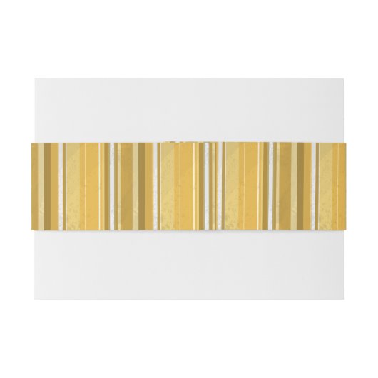 Snoep gele strepen uitnodigingen wikkel (Achterkant Voorbeeld)