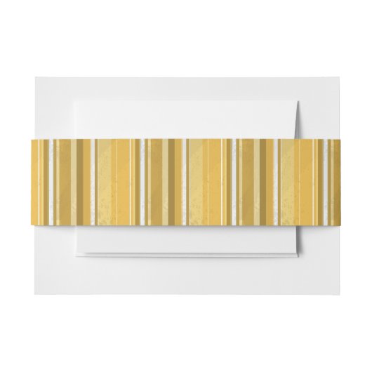 Snoep gele strepen uitnodigingen wikkel (Voorkant Voorbeeld)