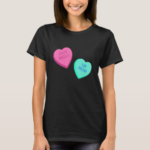 Snoep Gesprekken Harten Valentijnsdag Girls Ki T-shirt