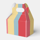 Snoep gestreept bedankdoosjes (Voorkant Zijde)