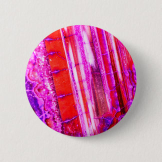 Snoep gestreept rood en Paars kwarts Ronde Button 5,7 Cm