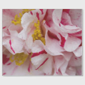 Snoep gestripte Camellia-overlooppapier Cadeaupapier (Vlak)