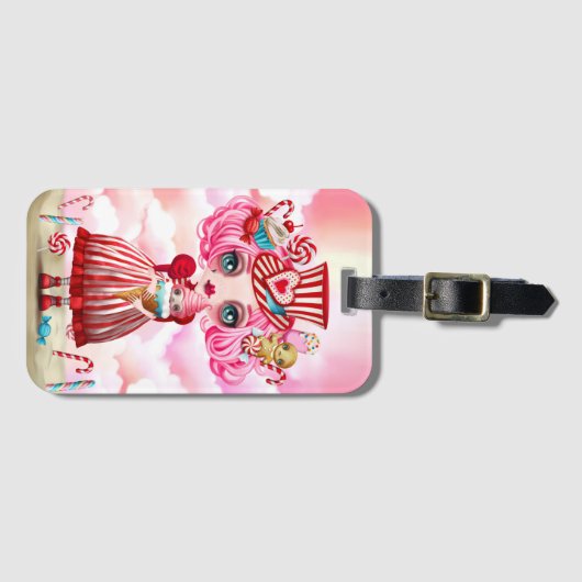 Snoep Girl Bagagelabel (Voorkant (horizontaal))