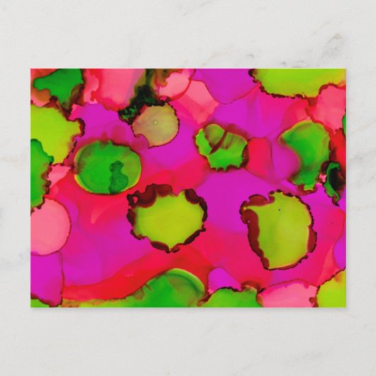 Snoep Girl Briefkaart (Voorkant)