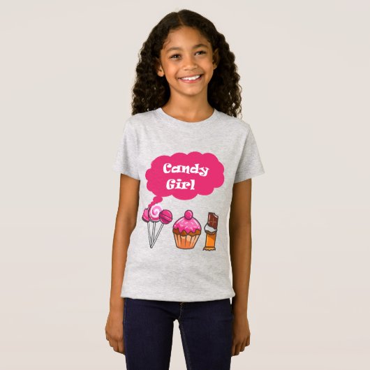 Snoep Girl T-shirt (Voorkant volledig)