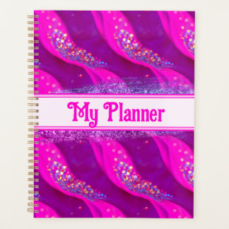 Snoep Glitter Planner - Abstracte roze Sparkles