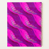 Snoep Glitter Planner - Abstracte roze Sparkles (Achterkant)