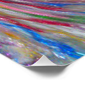 Snoep Glitter Swirl Perfect Poster (Hoek)
