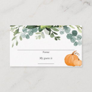 Snoep gokkaarten informatiekaartje