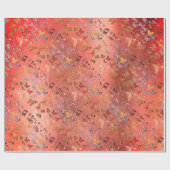 Snoep Gold Meadow Butterfly snijdt Pareltjes Diamo Cadeaupapier (Vlak)