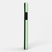 Snoep Green Editable Monogram iPhone Case (Achterkant/rechts)