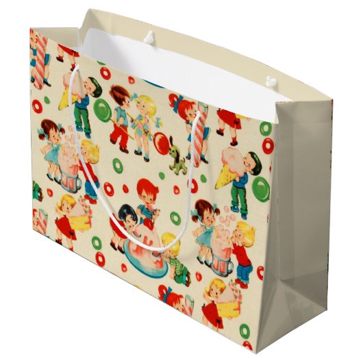 Snoep Groot Cadeauzakje (Achterkant Gekanteld)