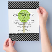 Snoep grote openingsbrochures voor winkels flyer (Hand)