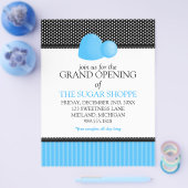 Snoep grote openingsbrochures voor winkels flyer (Enkel)