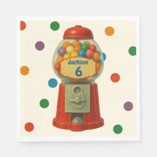 Snoep Gumball Feestje Kinderverjaardag Servet