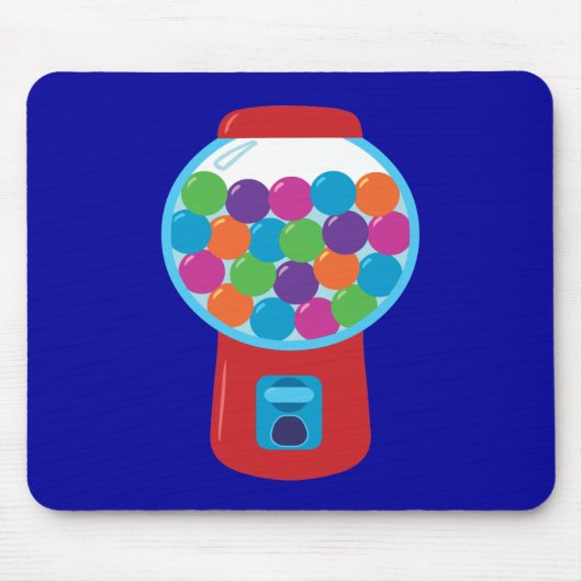 Snoep-gumbalmachine Muismat (Voorkant)