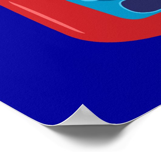 Snoep-gumbalmachine Poster (Hoek)