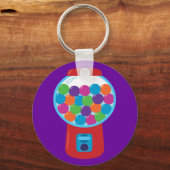 Snoep-gumbalmachine Sleutelhanger (Voorkant)
