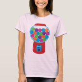 Snoep-gumbalmachine T-shirt (Voorkant)