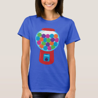 Snoep-gumbalmachine T-shirt