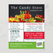 Snoep Gummy-Beren, snoepgoed, omkeren Flyer (Voorkant)