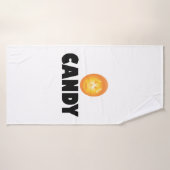 Snoep Halloween Badhanddoek (Badhanddoek)