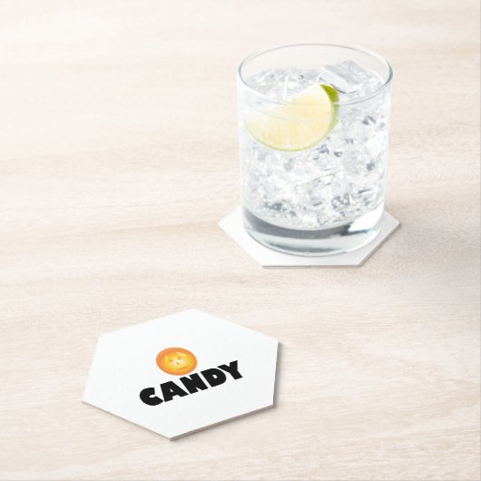 Snoep Halloween Kartonnen Onderzetters (Insitu)