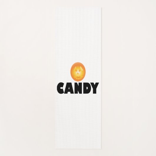 Snoep Halloween Yogamat (Voorkant)