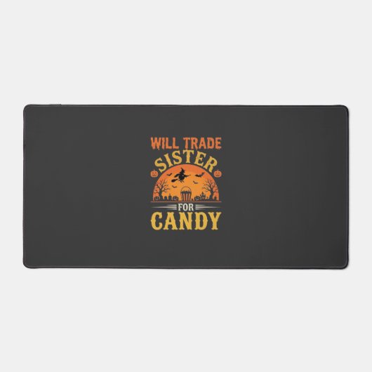 Snoep Halloween Zus Handel Design_1 Bureaumat (Voorkant)