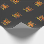 Snoep Halloween Zus Handel Design_1 Cadeaupapier (Hoek)