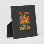 Snoep Halloween Zus Handel Design_1 Fotoplaat (Voorkant)