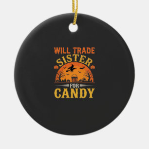 Snoep Halloween Zus Handel Design_1 Keramisch Ornament
