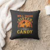 Snoep Halloween Zus Handel Design_1 Kussen (Deken)