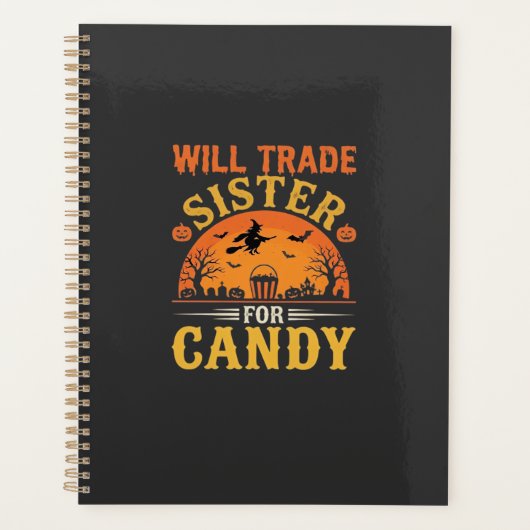 Snoep Halloween Zus Handel Design_1 Planner (Voorkant)