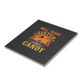 Snoep Halloween Zus Handel Design_1 Tegeltje (Zijkant)