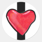 Snoep Hart 1 Sticker (Voorkant)