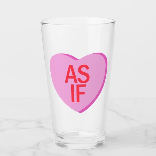 Snoep hart - ALSOF Glas (Voorkant)